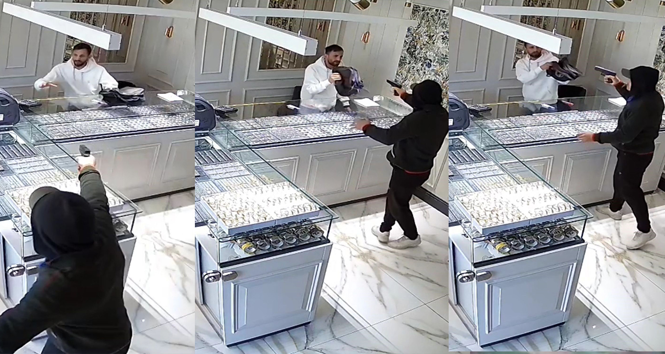 Bursa Osmangazi’de Kuyumcu Soyan Silahlı Soyguncu Yakalandı