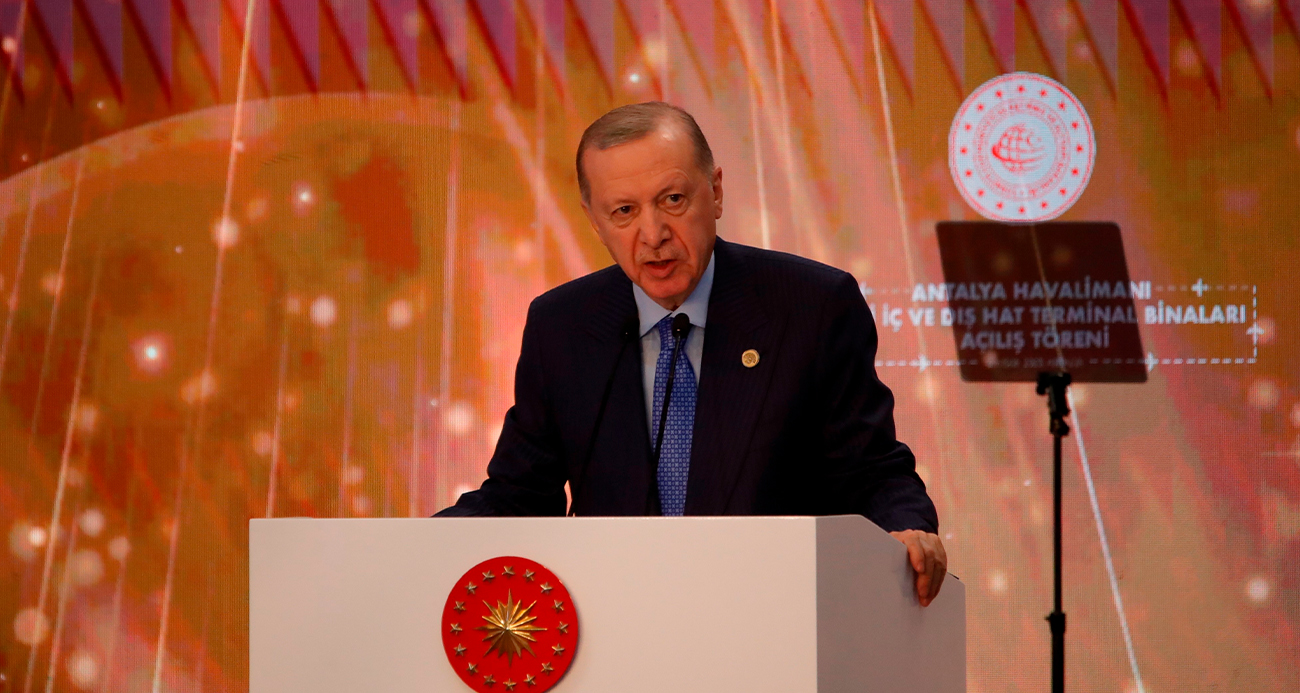 Cumhurbaşkanı Erdoğan, Antalya Havalimanı’nın Yeni Terminal Binasının Açılışında Konuştu