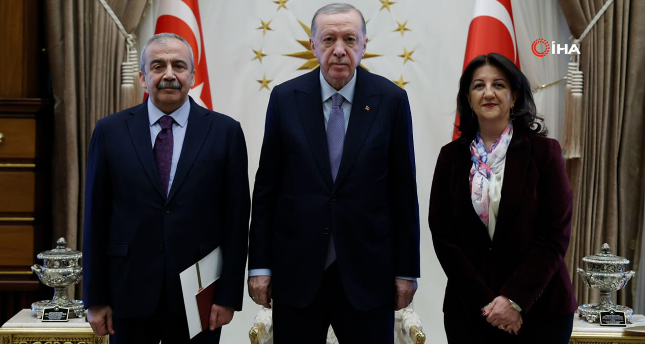 Cumhurbaşkanı Erdoğan, DEM Parti Heyeti ile Görüştü