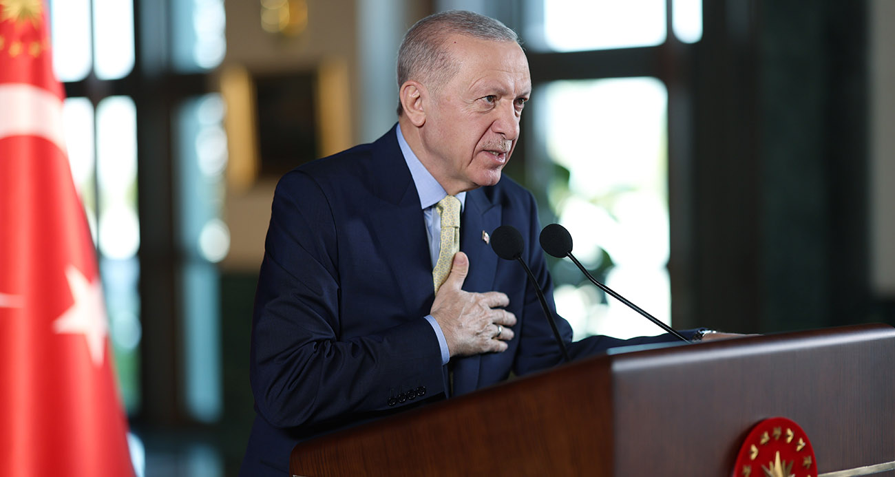 Cumhurbaşkanı Erdoğan: ‘Muhalefet sahte gündemle meşgulken, ülkemizi büyütmeye devam edeceğiz’