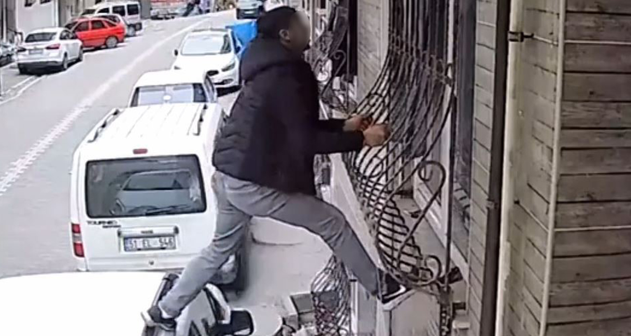 Esenyurt’ta Gündüz Vakti Çamaşır Hırsızlığı Kamerada