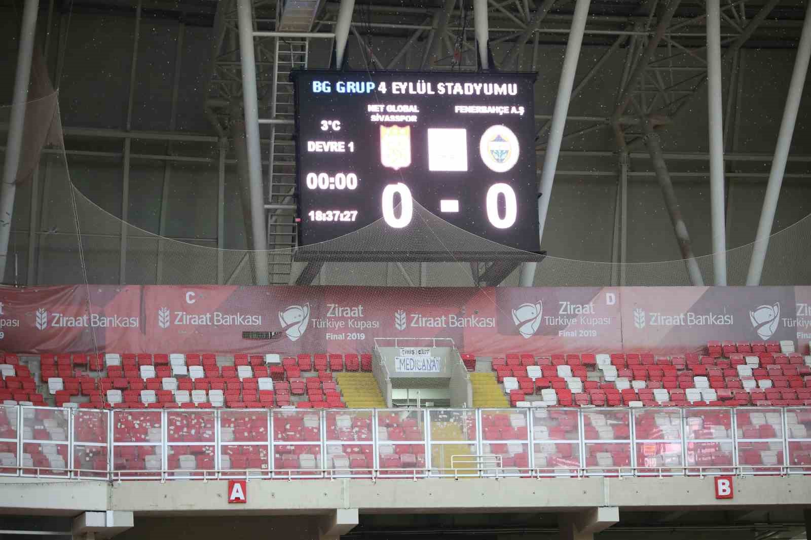 Fenerbahçe Taraftarları Sivas Deplasmanında Yer Almadı
