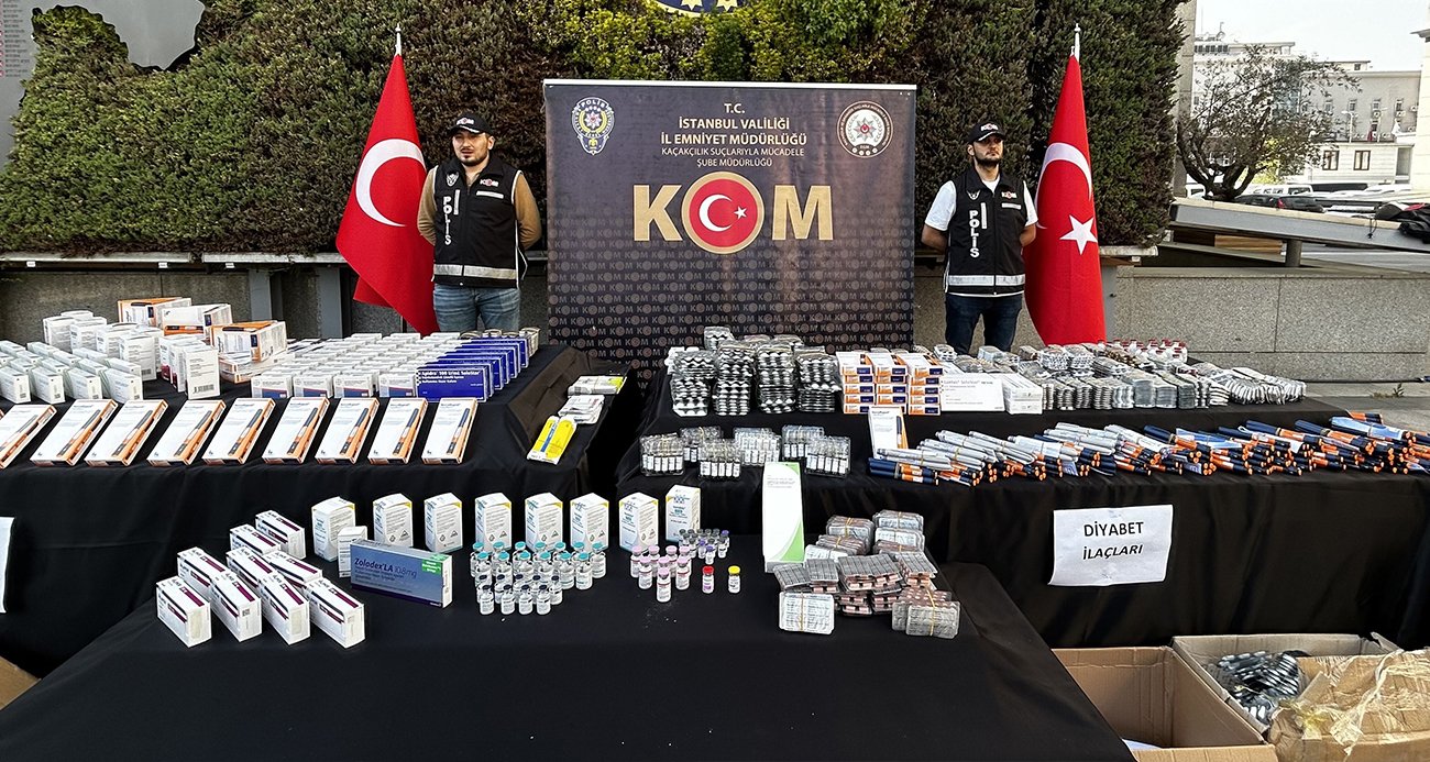 İstanbul’da Dev Kaçak İlaç Operasyonu: 400 Milyon Liralık İlaç Ele Geçirildi