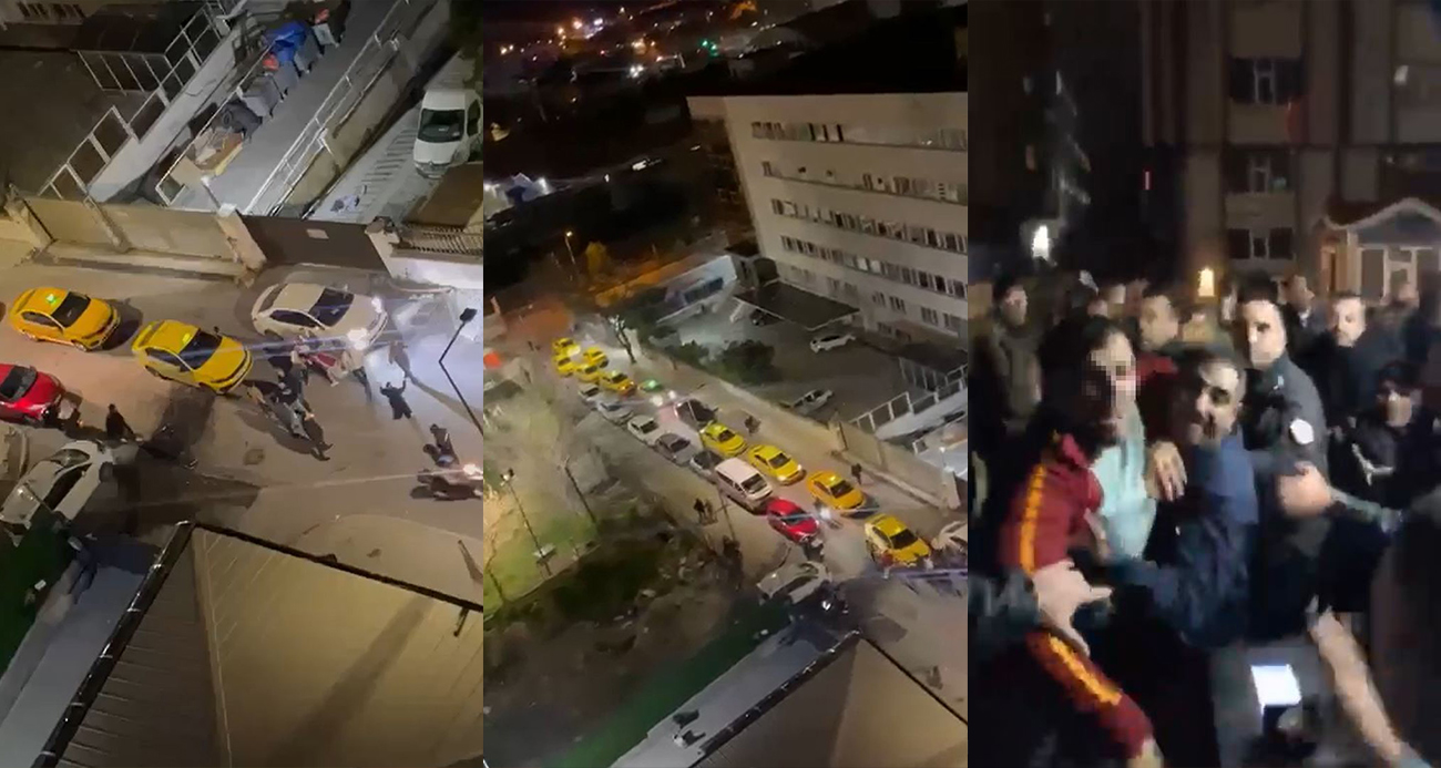 İstanbul’da Öğrenci ve Taksiciler Arasında Kavga: Yurt Önünde Gergin Anlar