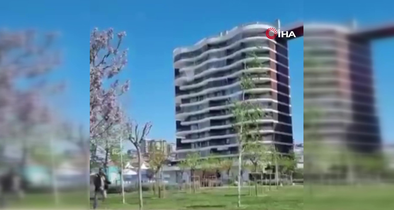 İstanbul’daki Depremde Havuz Suları Taştı: O Anlar Kamerada