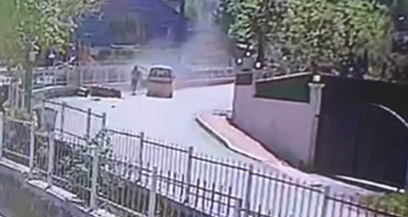 Kocaeli Kartepe’de Trafik Kazası: Motosiklet ve Taksi Çarpıştı