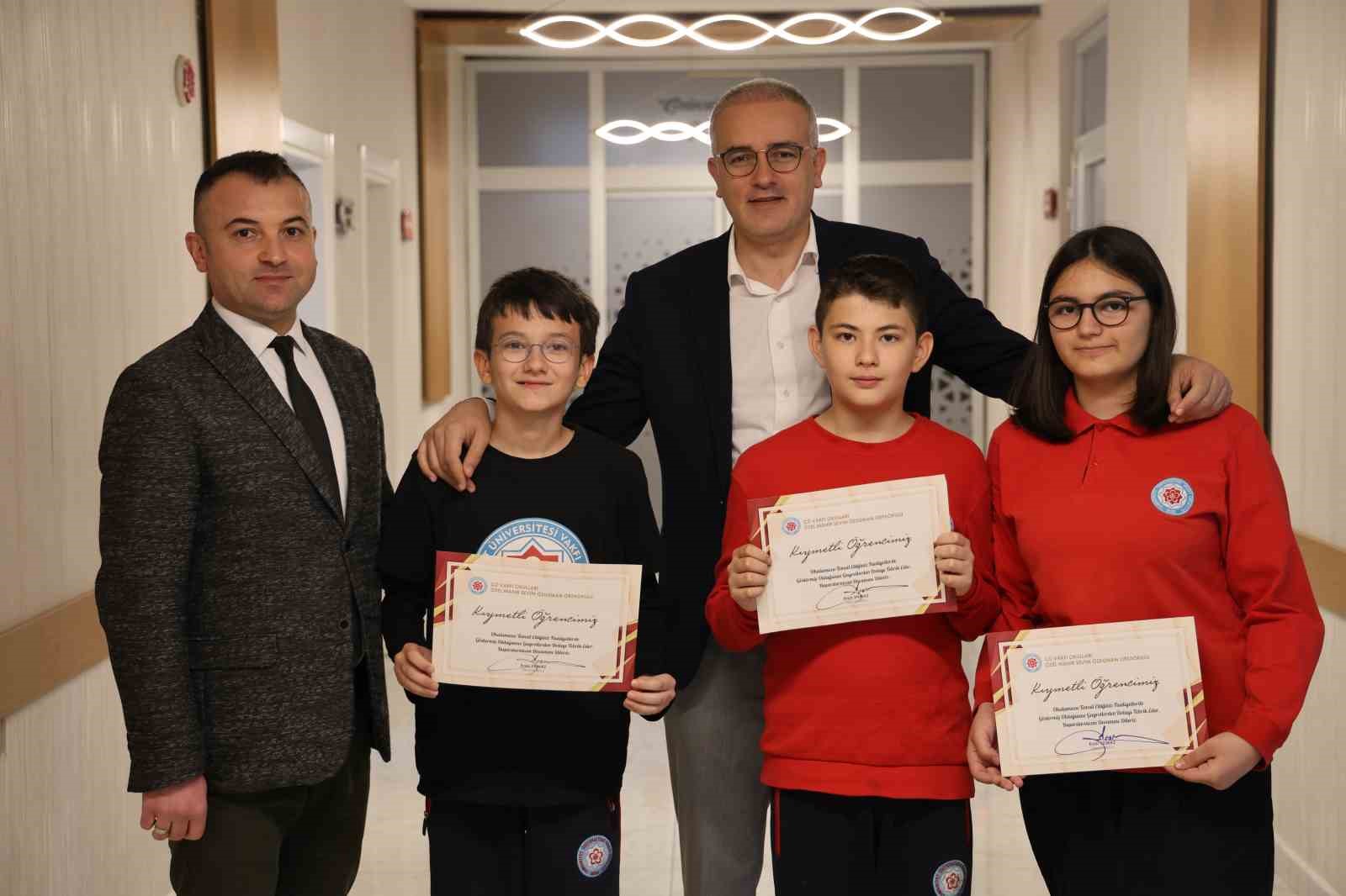Sivas Cumhuriyet Üniversitesi Vakfı Okulları’ndan Uluslararası Başarı