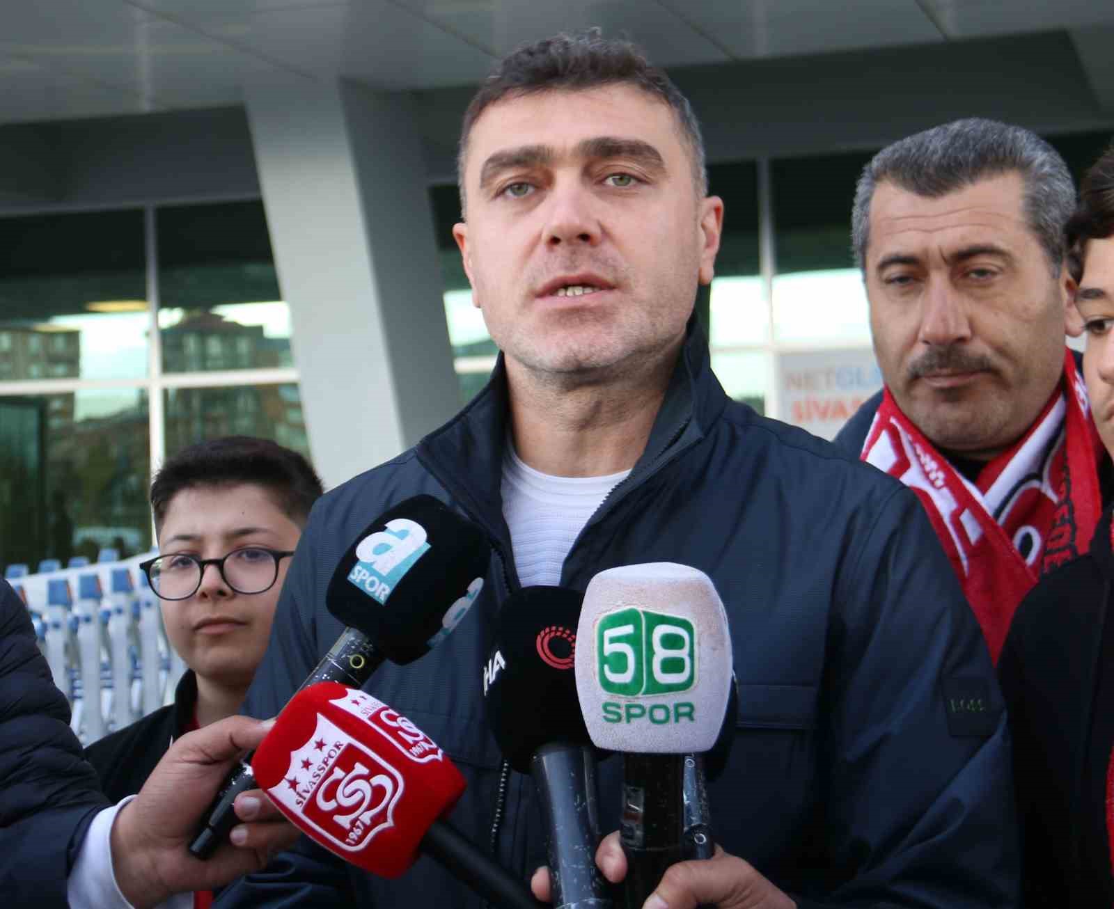 Sivasspor’da Asbaşkan Mustafa Kurbanoğlu’ndan Maç Sonu Açıklamaları
