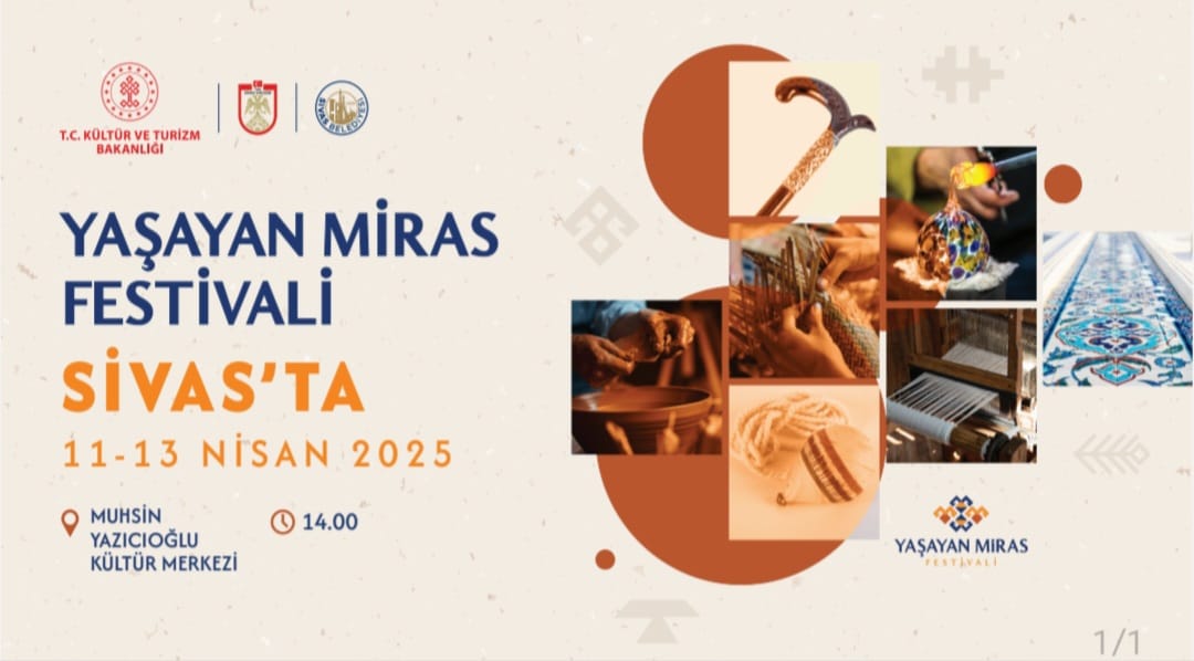 Sivas’ta Kültür ve Sanat Rüzgarı: Yaşayan Miras Festivali