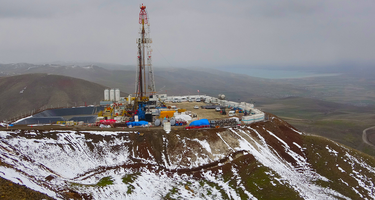Van Muradiye’de Petrol Arama Çalışmaları Hız Kazandı