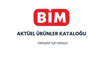 BİM 23 Mayıs – 30 Mayıs 2025 Aktüel Ürünler Kataloğu