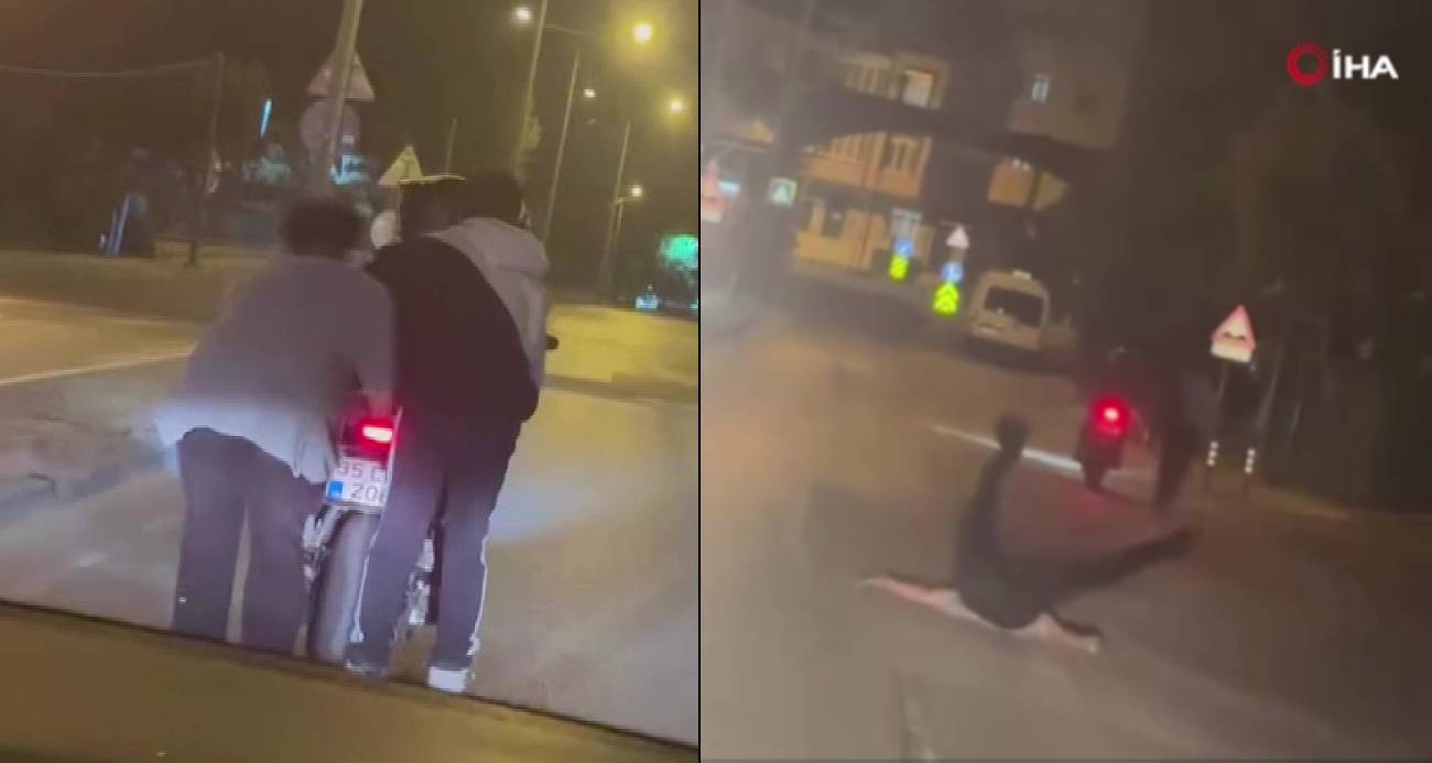 Arnavutköy’de Tehlikeli Paten Serüveni Az Kalsın Faciaya Dönüşüyordu