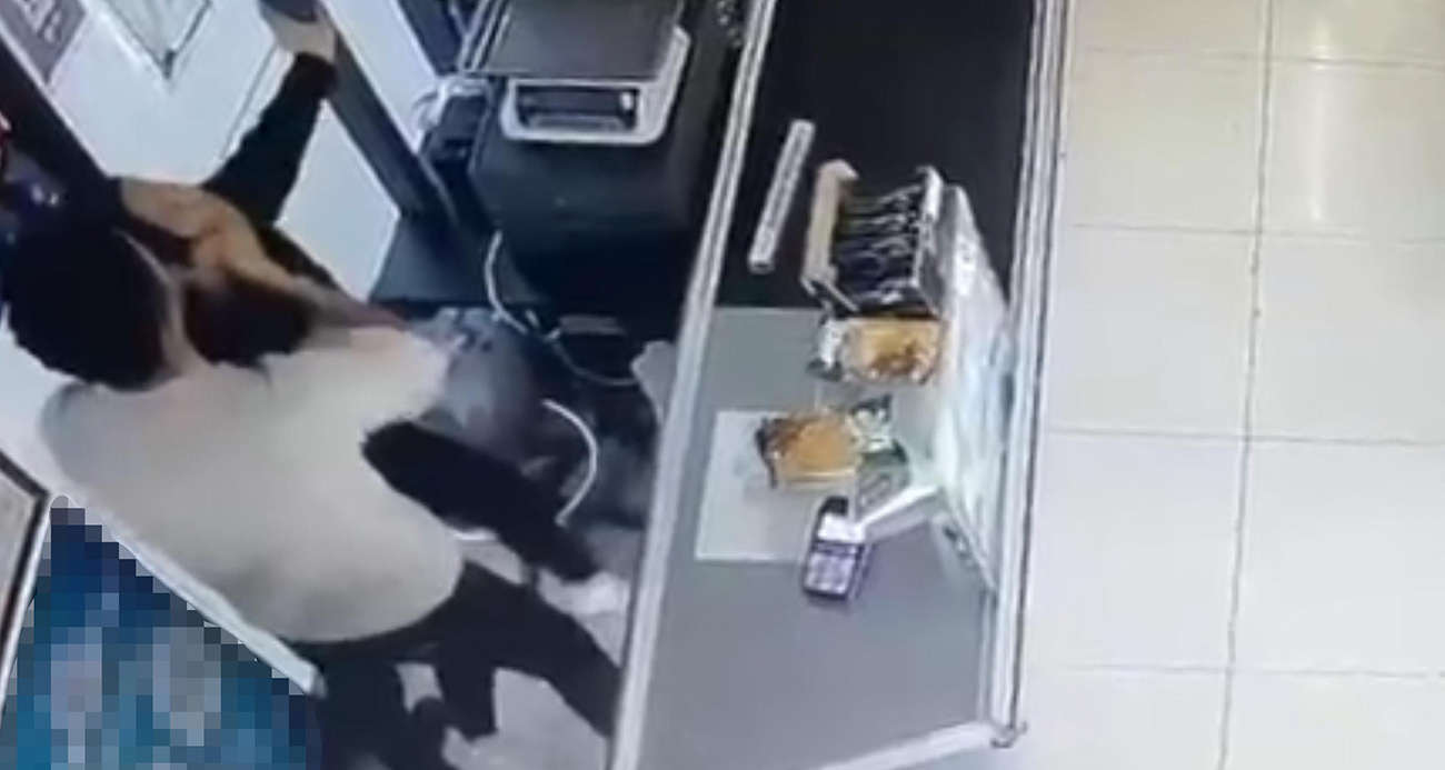 Bodrum’da İş Yerinde Kadına Şiddet: Güvenlik Kamerasına Yansıyan Dehşet Anları