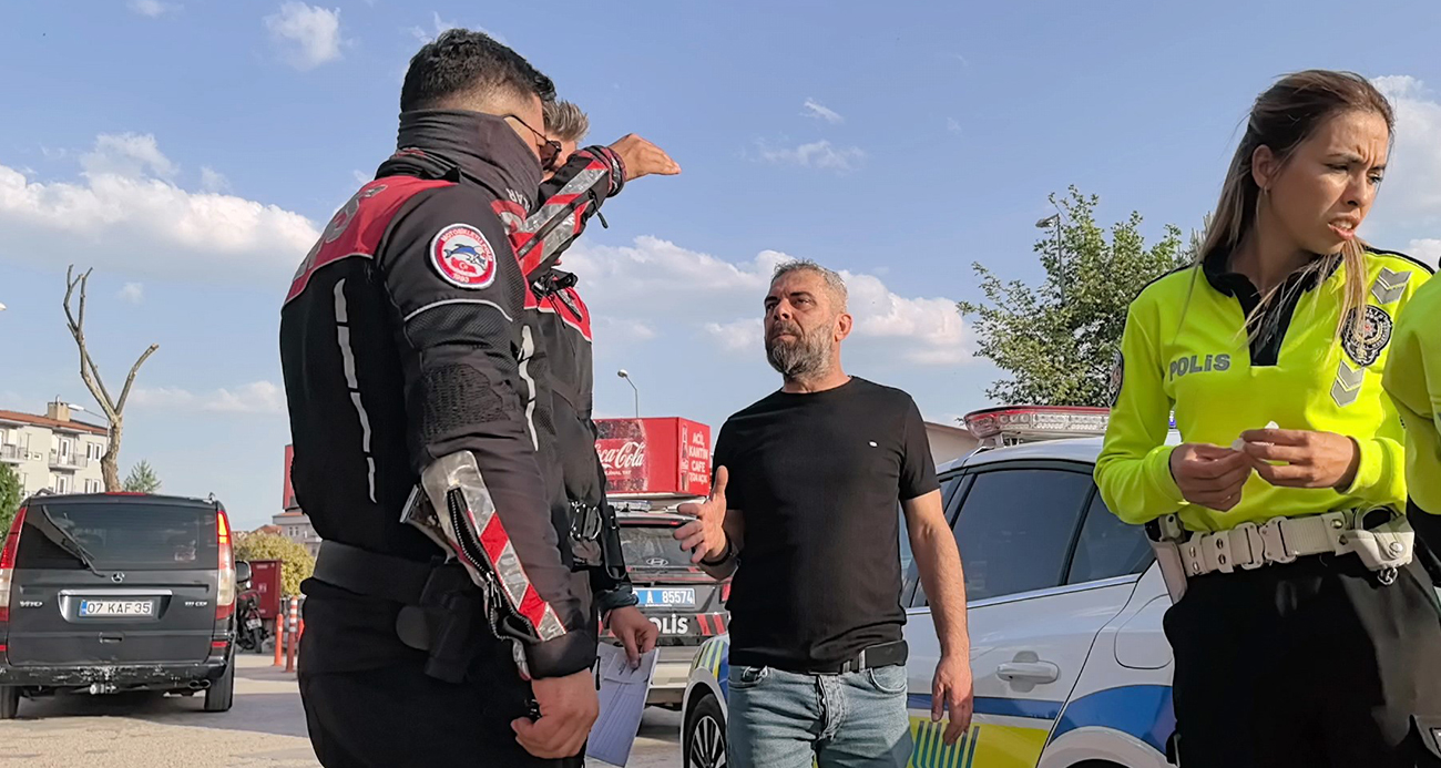 Bursa İnegöl’de Alkollü Sürücünün Ehliyet Diyalogu