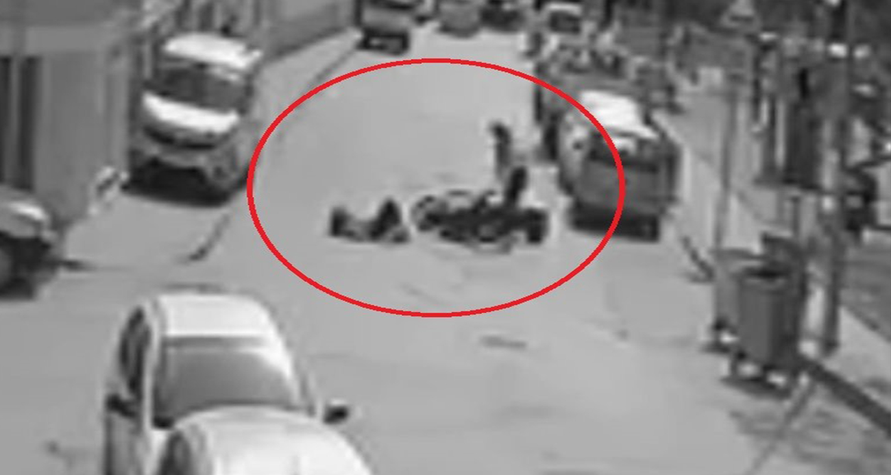 Bursa’da Kadına Çarpan Motosikletli Kurye Olay Yerinden Kaçtı