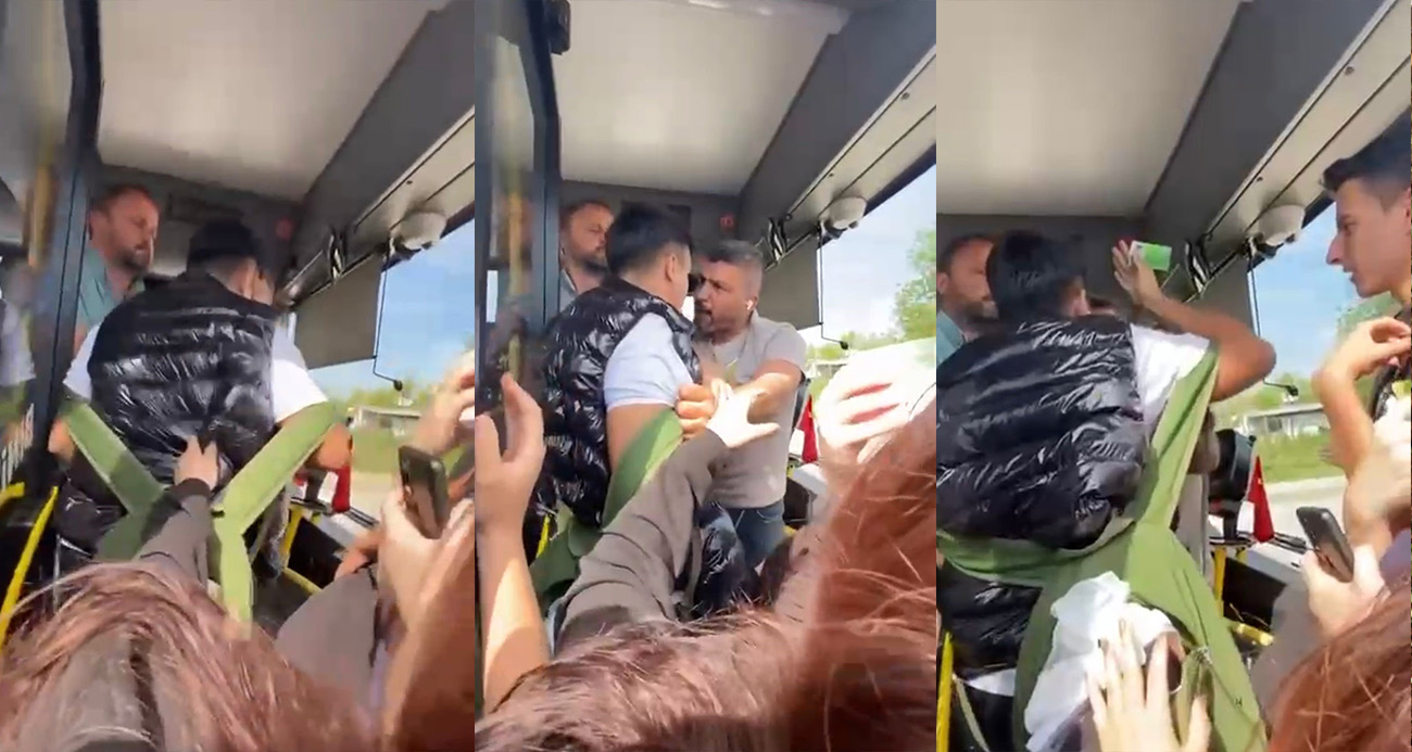 Bursa’da Lise Öğrencisi ve Otobüs Şoförü Arasındaki Gergin Anlar