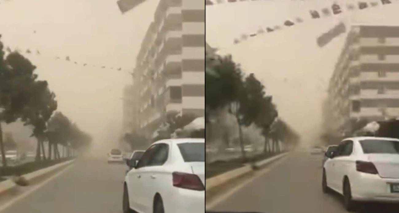 Ceylanpınar’da Fırtına Hayatı Olumsuz Etkiledi