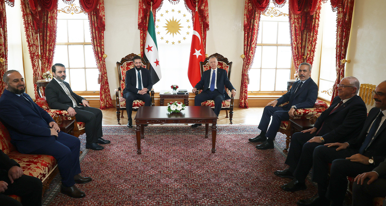 İstanbul’da Önemli Diplomatik Görüşme: Erdoğan ve Şara Bir Araya Geldi