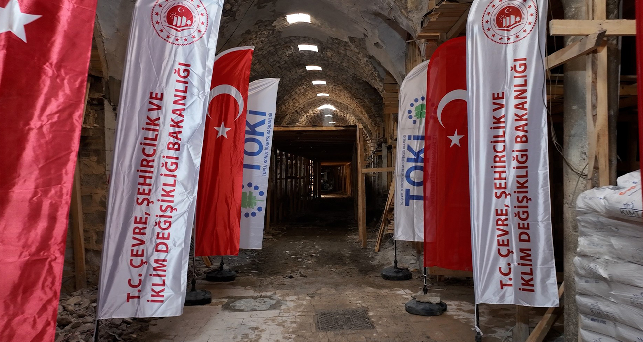Kahramanmaraş Tarihi Kapalı Çarşı Restorasyonuyla Yeniden Can Bulacak