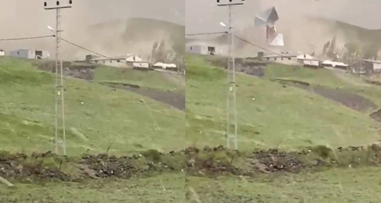 Kars’ta Şiddetli Rüzgar Çatıları Uçurdu: Endişe Verici Anlar