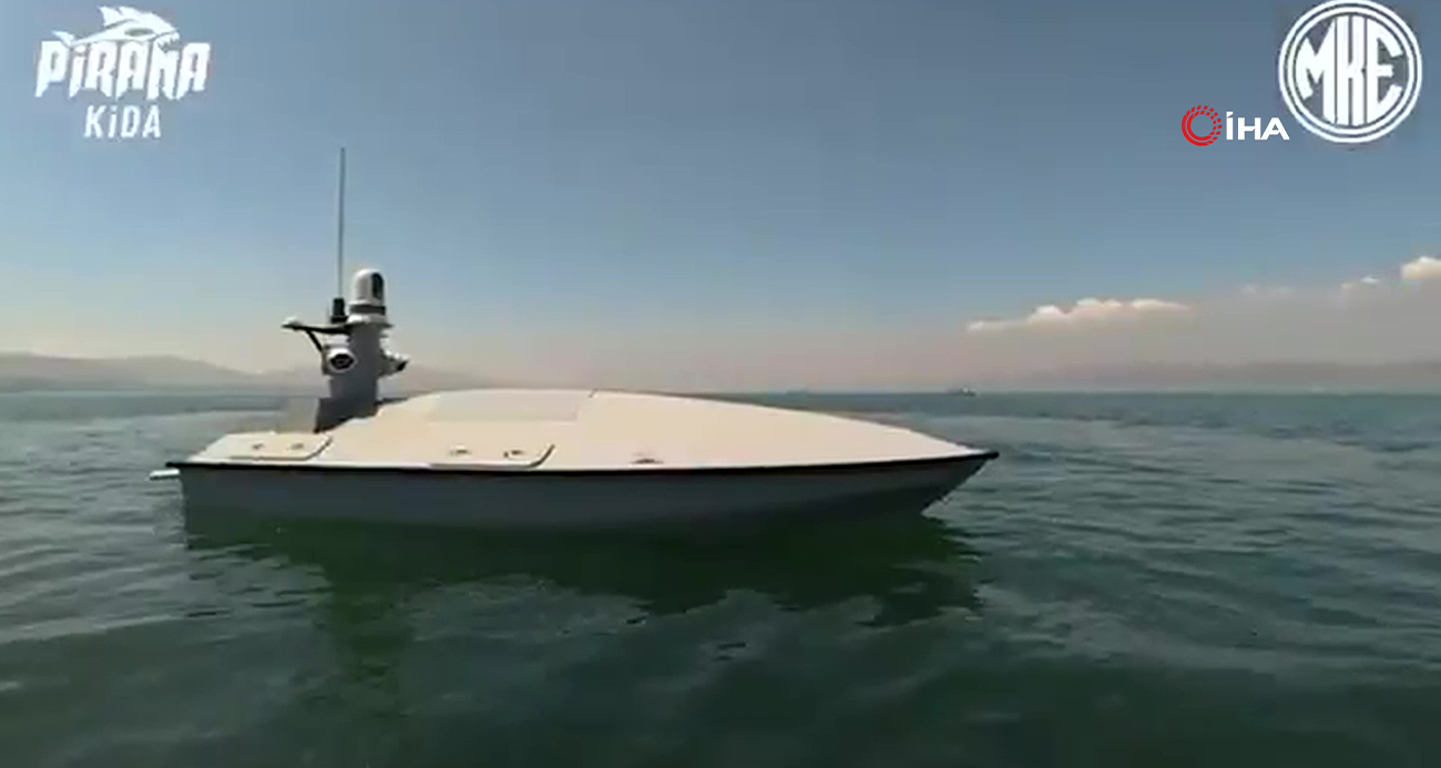 MKE’nin İnsansız Deniz Aracı ‘PİRANA KİDA’ Görev İçin Hazır