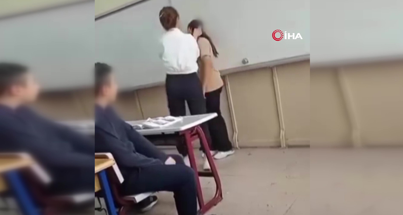 Pendik’teki Okulda Öğretmen Şiddeti Görüntülendi
