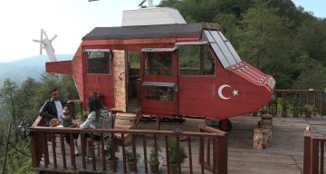 Rize’deki ‘Lazkopter’: Dağ Başında Bir Helikopter
