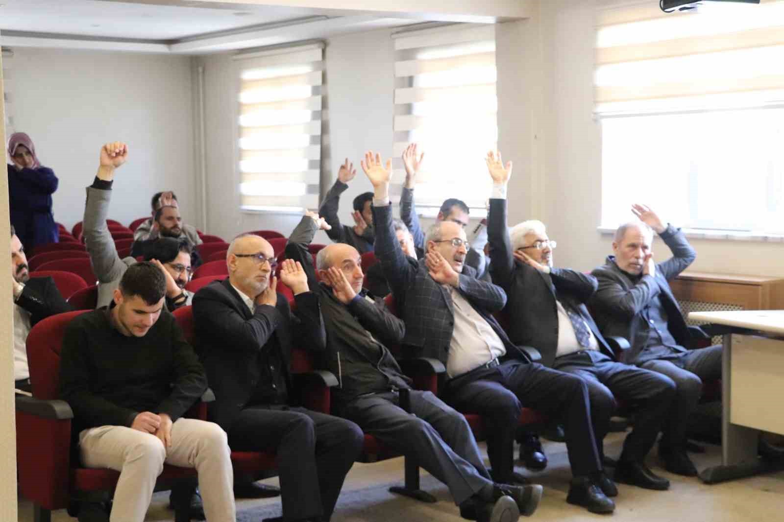 Sivas Müftülük Personeline Hayati Eğitimler Verildi