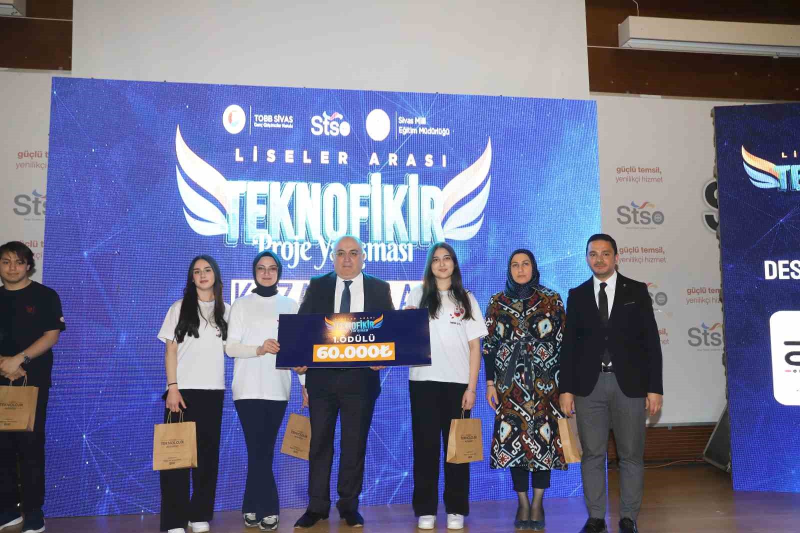 Sivas’ta Genç Mucitlerin ‘Teknofikir’ Projeleri Ödüllendirildi
