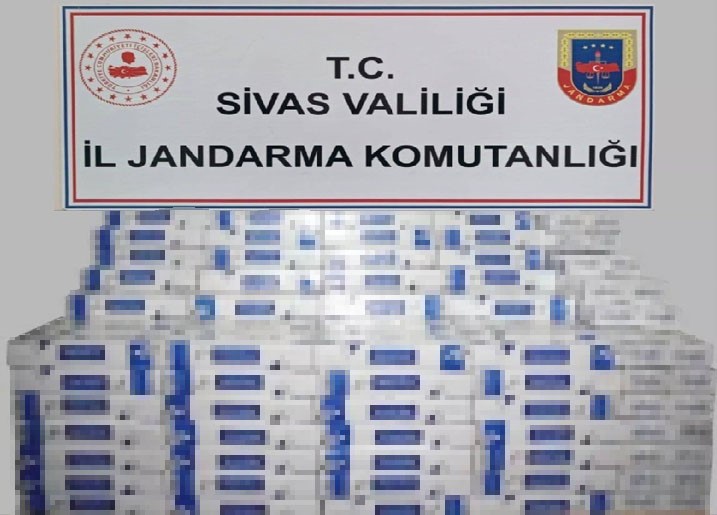 Sivas’ta Kaçak Sigara Operasyonu: Binlerce Paket Ele Geçirildi