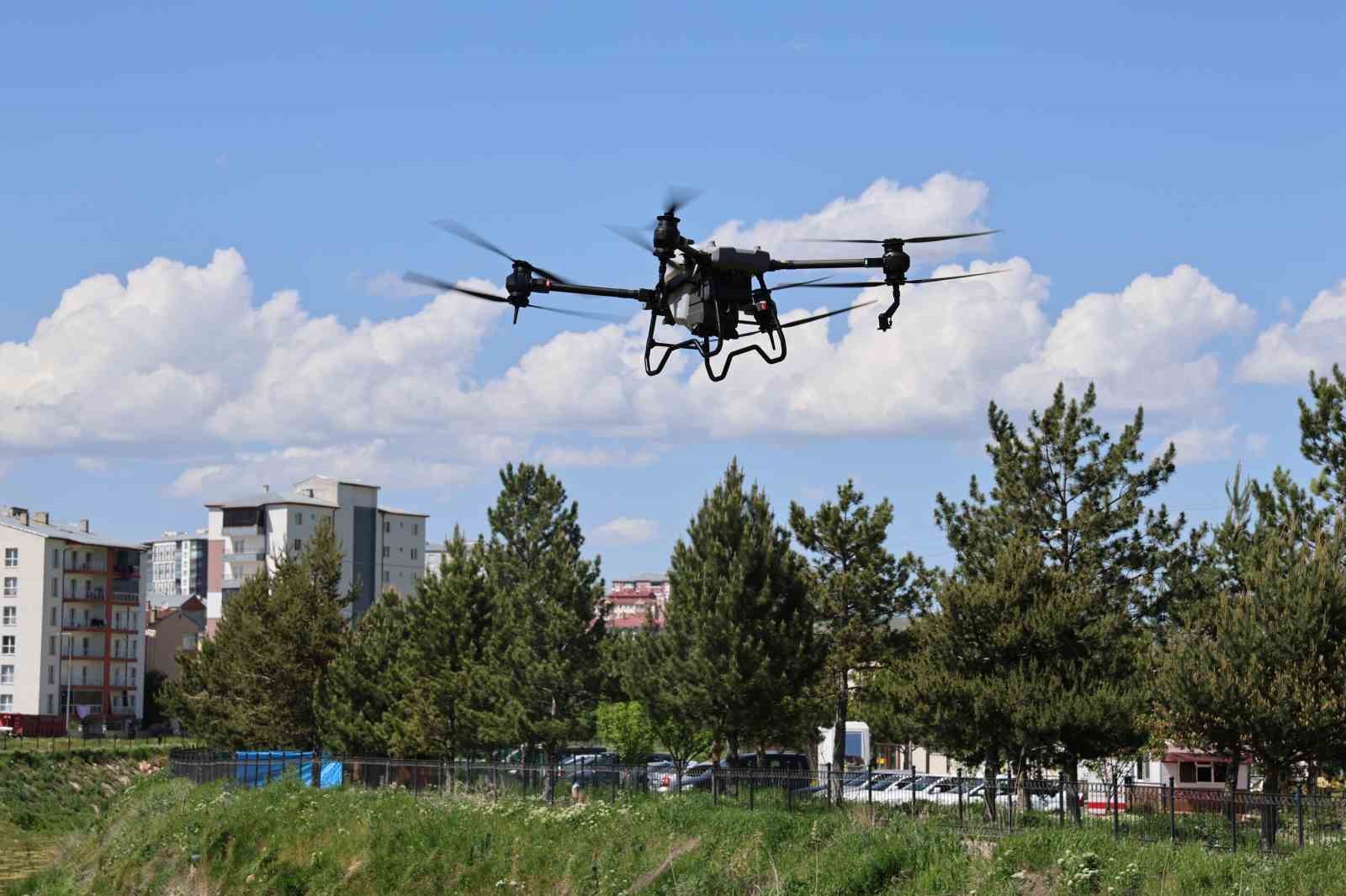 Sivas’ta Kene Tehlikesi İçin Dronlar Devrede