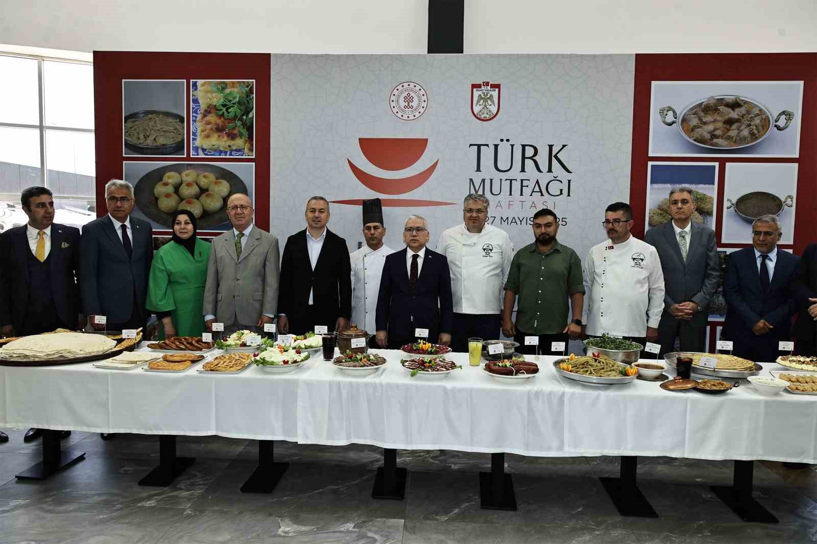 Sivas’ta Türk Mutfağı Haftası Coşkusu: Yöresel Lezzetler Öne Çıktı