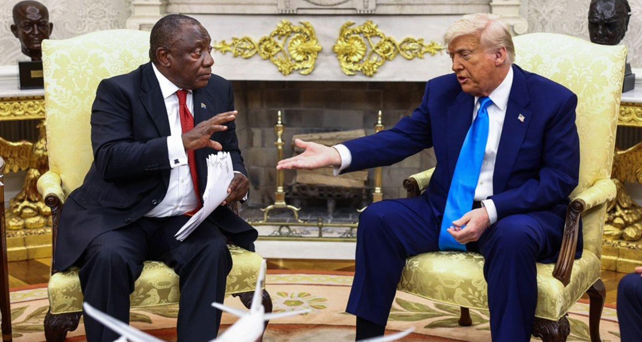 Trump ve Ramaphosa Beyaz Saray’da Kritik Konuları Ele Aldı