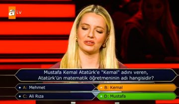 Yarışma Programında Atatürk’ün Adını Hatırlayamayan Yarışmacıya Linç