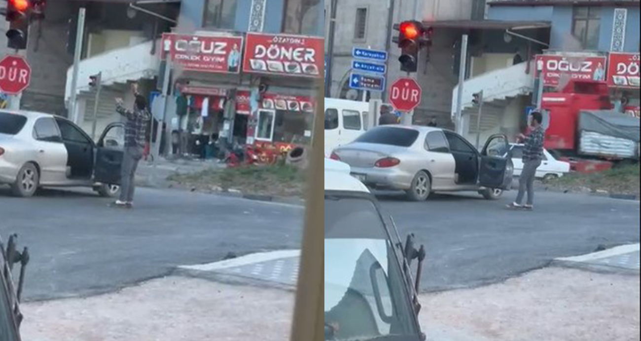 Yozgat’ta Trafikte Alkollü Dans Gösterisi