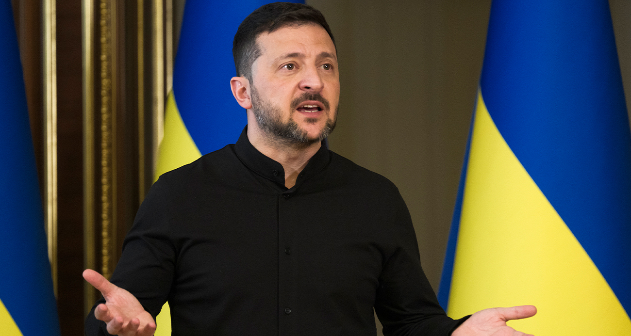 Zelenskiy, Rusya ile Barış İçin Müzakereye Hazır Olduğunu Açıkladı