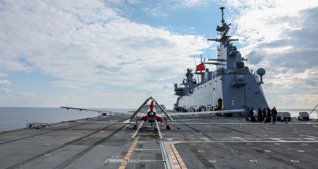 Bayraktar TB3, TCG Anadolu Üzerinde 100 Sorti Başarıyla Tamamladı