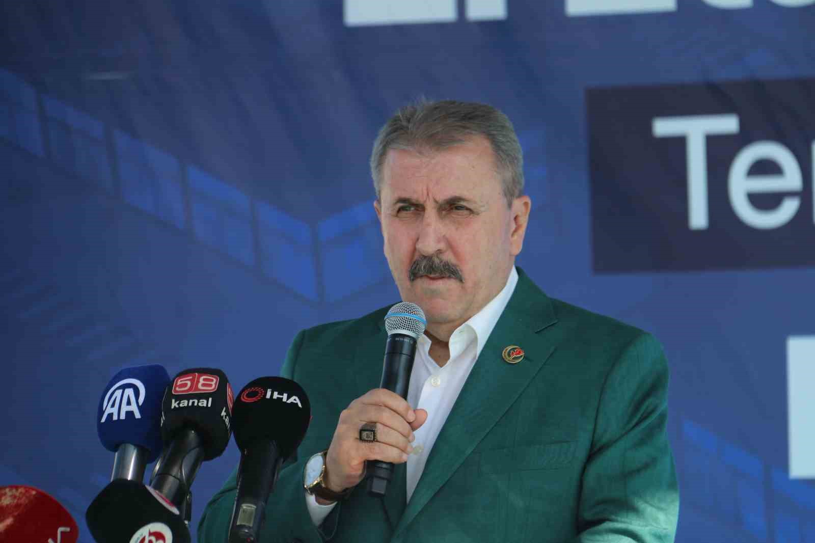 BBP Genel Başkanı Destici, Sivas’ta Eski Sanayi Sitesi 2. Etap Konut Projesi Temel Atma Törenine Katıldı