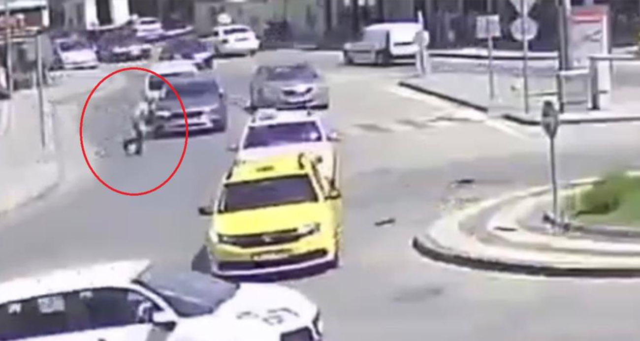 Bursa’da Şaşırtıcı Kaza: Çarpışmanın Ardından Ayağa Kalkıp Yoluna Devam Etti