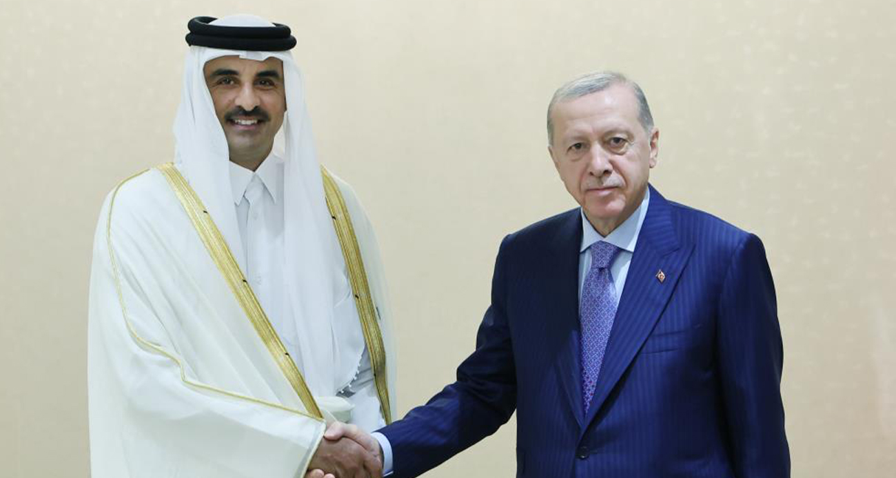Cumhurbaşkanı Erdoğan ve Katar Emiri Al Sani Arasında Kritik Görüşme