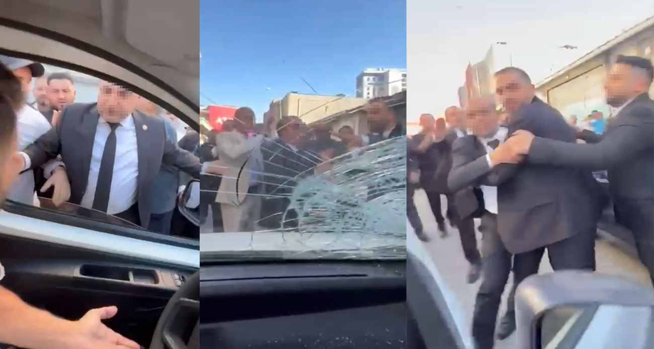 Esenyurt’ta Düğün Konvoyundaki Gergin Anlar: Sürücüye Taşlı ve Yumruklu Saldırı
