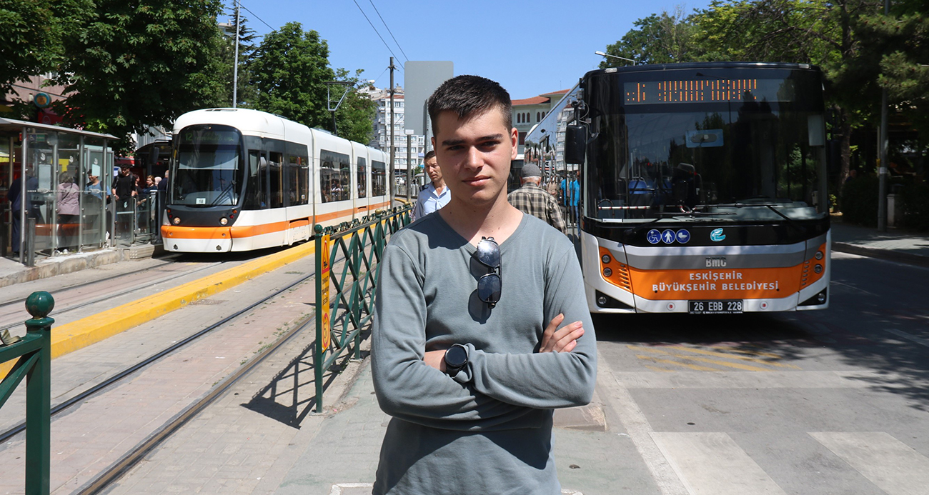 Eskişehirli Genç Emre Poyraz’ın Toplu Taşıma Tutkusu
