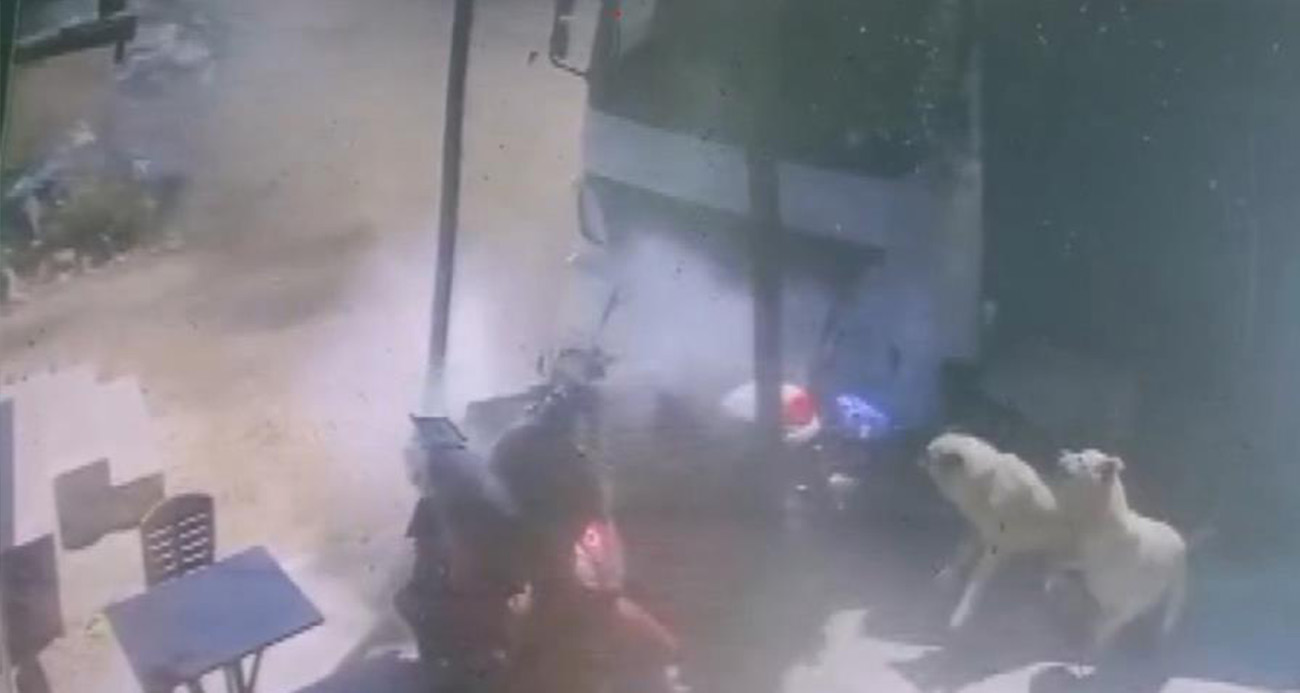 Hatay’da Ehliyetsiz Genç Sürücünün Neden Olduğu Kaza Kamerada