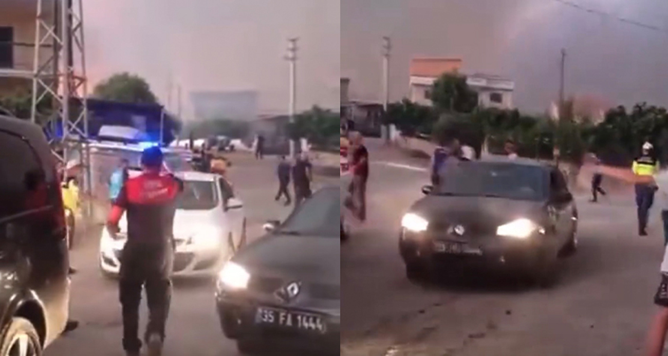 İzmir Aliağa’da Başlayan Orman Yangını Foça’ya Yayılıyor