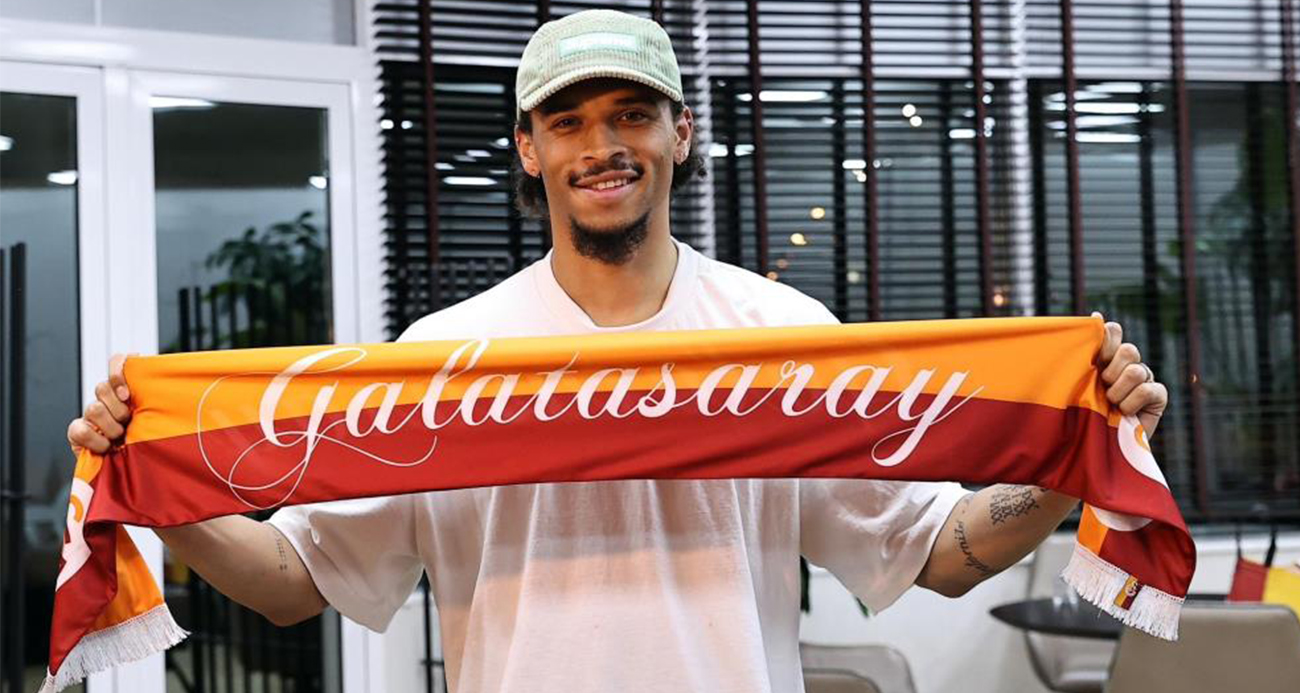 Leroy Sane Galatasaray İçin İstanbul’a Ayak Bastı