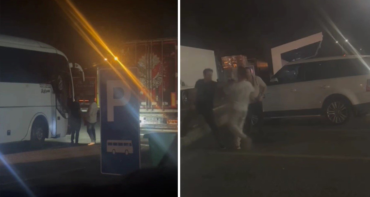 Pendik’te Otobüs Yolcuları Arasında Çıkan Kavga Gergin Anlara Sahne Oldu