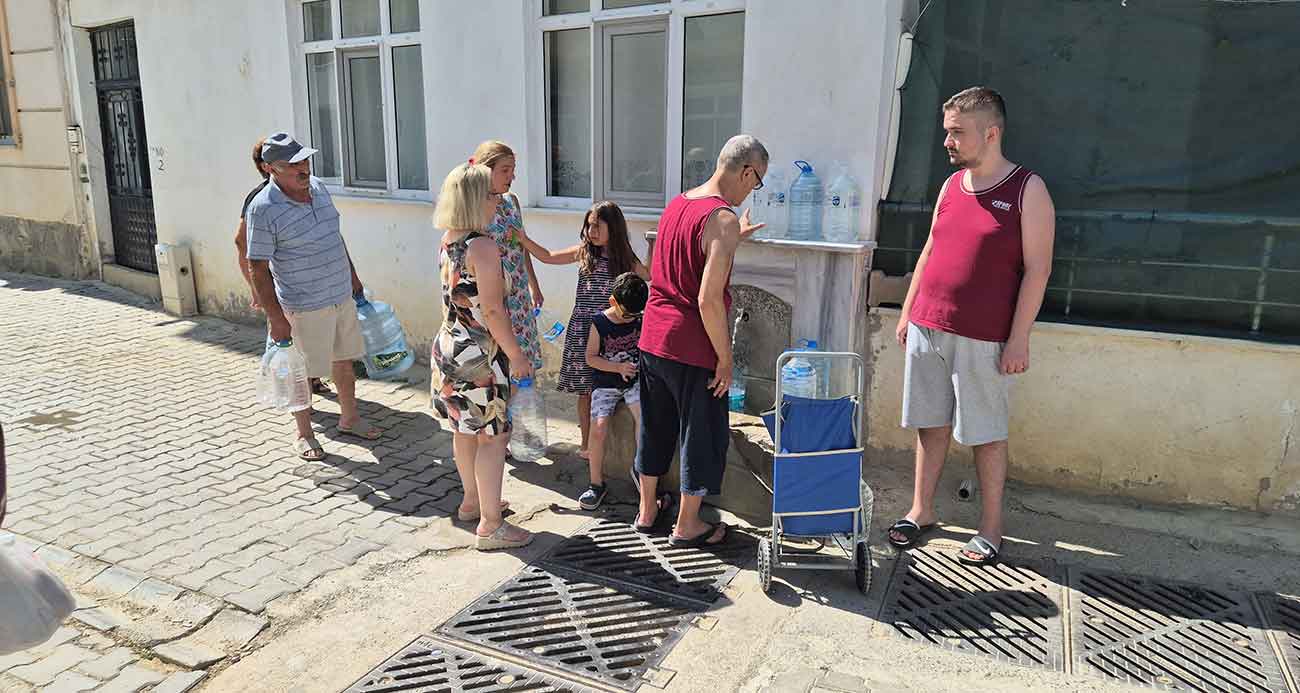 Tekirdağ Kumbağ’da Su Sıkıntısı Vatandaşları Zor Durumda Bıraktı