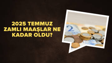 2025 Temmuz Zamlı Maaşlar Ne Kadar Oldu? Mühendis, Öğretmen, Hemşire ve Diğer Meslekler İçin Güncel Rakamlar