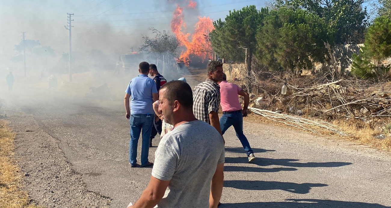 Çanakkale Ayvacık’ta Orman Yangını Köye Sıçradı!