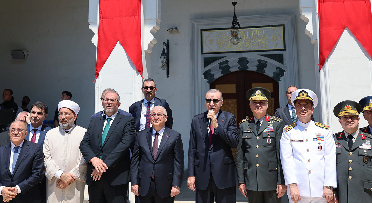 Cumhurbaşkanı Erdoğan, Yeni Tamamlanan Camilerin Açılışını Gerçekleştirdi